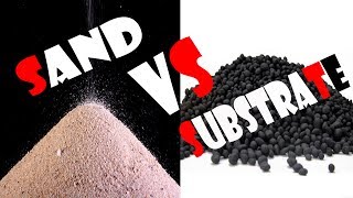 Sand as a substrate for planted aquarium in hindi [upl. by Annaiel]