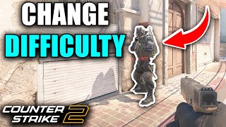 How To Change Bot Difficulty In CS2  Easy Guide [upl. by Delacourt]