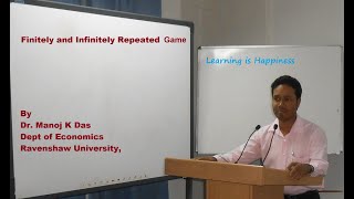 Finitely and infinitely repeated game [upl. by Eecak]