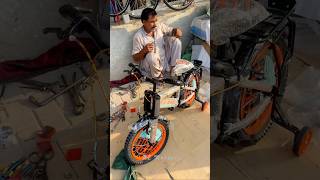 Amazing process of making kids bicycles  bicycle manufacturing skills hardwork bicyle [upl. by Ykcor189]