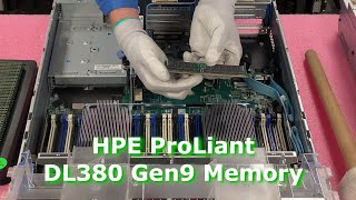 HPE ProLiant DL380 Gen9  Server Memory Overview amp Upgrade  How to Install Supported DDR4 DIMMs [upl. by Citron709]