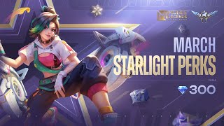 March StarLight Perks  Ixia quotDynamic Streakquot  Mobile Legends Bang Bang [upl. by Donnamarie]