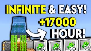 BEST INFINITE SUGAR CANE FARM 121 Minecraft Bedrock  MCPEXboxPS4Nintendo SwitchWindows 10 [upl. by Ariadne538]