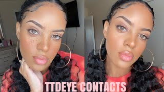 BEST CONTACTS FOR DARK EYES UPDATE TTDEYE 2020 [upl. by Nomrej]