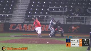 Campbell Baseball vs Pepperdine  22818 [upl. by Aicram473]