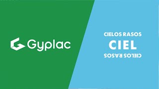 Lanzamiento nueva placa para cielo raso Gyplac Ciel [upl. by Aiykan]