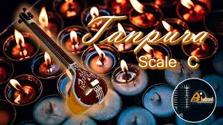 Tanpura Scale C  Drone  30 minutes [upl. by Shedd]