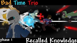 Triple Judgement  Bad Time Trio Recalled Knowledge  phase 1sticknodes pro animation [upl. by Anikram]