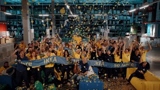 Feiert was uns vereint 50 Jahre IKEA Deutschland inspiriert durch euch [upl. by Nedrob977]