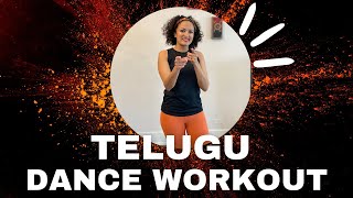 40 Minute TELUGU Dance Workout Compilation Warmup amp Cooldown  Full Body Cardio  Burns 300600 cal [upl. by Trahern602]