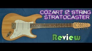 Cozart 12 String Stratocaster Review [upl. by Sonitnatsnoc]