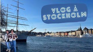 Chlorure de Sodium  Vlog à Stockholm ft Célie [upl. by Retsevlis]