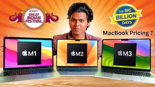 All MacBook Price in Flipkart Big Billion Days SALE 2024  Price Drop Apple MacBook M1  M2 amp M3 [upl. by Nit]