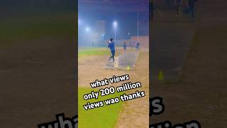 200 million views trending youtubeshorts youtube cricketnews [upl. by Izy]