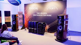 FOCAL 40th Anniv Stella UTOPIA EM EVO Speakers NAIM Statement Uniti Core  Munich High End 2019 [upl. by Nimar]