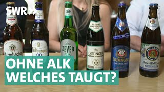 Alkoholfreies Bier Krombacher Oettinger Jever amp Co – welches schmeckt besser  Marktcheck SWR [upl. by Wyler]