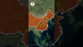 Why 95 of Chinas Population Lives on the East Side shorts viralshorts education [upl. by Oiredised818]