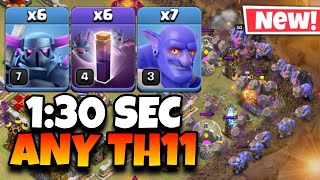 Yeahit Really is THIS STRONG TH11 PEKKA BOBAT  Best TH11 Attack Strategies in Clash of Clans [upl. by Arraeis]