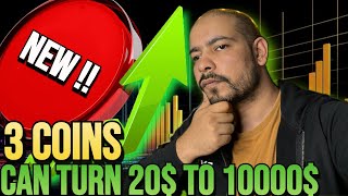 3 COINS बना सकते हैं 2000 को 10 LAKH 2023 में 🚀  MISSED SOLANA RNDR MYRIA   DONT MISS 3 COINS 👀 [upl. by Ddarb]