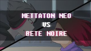 Mettaton NEO vs Bete Noire Fight Scenes from quotGame Overquot 13 [upl. by Odnomor]