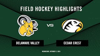 Field Hockey vs Cedar Crest  Highlights 1022024 [upl. by Eberhard114]