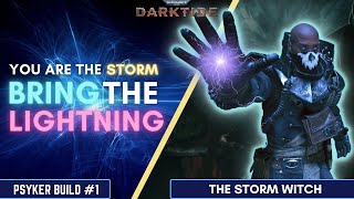 Psyker STORM WITCH Build 9mins  Full Gameplay  Class Build Guide  Warhammer40k DARKTIDE [upl. by Anialad]