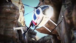 MSFS  MD500E helicopter through Got Friends Canyon course [upl. by Ekenna]