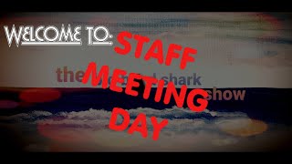 the big bad shark show staff meeting jdv musk production meeting [upl. by Nye]