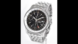 Breitling Navitimer World Chronograph Ref A24322105 FM16622 [upl. by Koerlin944]