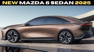 2025 Mazda 6 Sedan Officially Revealed  New Design and Advanced Technology [upl. by Nad]