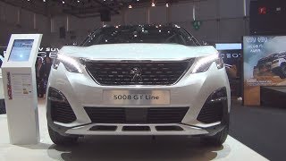 Peugeot 5008 GT Line THP 165 SampS EAT6 2017 Exterior and Interior [upl. by Rednasyl]