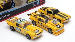 Transformers Movie Bumblebee Studio Series SS15 Bumblebee Camaro Car Robot Toys [upl. by Amerigo78]