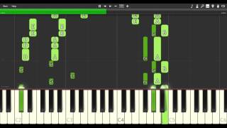 Full Metal Alchemist Brotherhood  Shunkan Sentimental  Synthesia Piano cover [upl. by Yeo726]