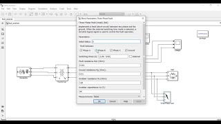 Simulation of Fault Analysis in power system using MATLABSimulink [upl. by Ecnerolf]