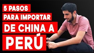 Como importar desde China a Peru [upl. by Siegel]