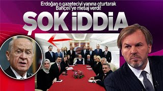 ERGÜN DİLERDEN ŞOK İDDİA ERDOĞAN O GAZETECİYİ YANINA OTURTARAK BAHÇELİYE MESAJ VERDİSESLİ MAKALE [upl. by Valeda]