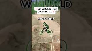 Best descenders codes gaming mtb bmx [upl. by Amory231]