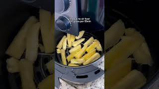 MANDIOCA FRITA NA AIR FRYER [upl. by Gregorio]