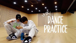 ampAUDITION boys Dance Practice Vlog [upl. by Eramat]