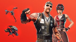 NEW BIKER SKINS Fortnite Battle Royale [upl. by Fayina]