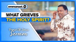 LET THE HOLY SPIRIT REMAIN  Prophet TB Joshua Sermon TBJoshua Emmanueltv scoan TBJoshuaLegacy [upl. by Zeitler]