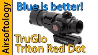 Upgrade your Red Dot to Blue  TruGlo 30mm Tactical Red Dot Review  Airsoftology [upl. by Ainafets999]