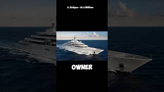 Top 3 Most Expensive Yachts in the World [upl. by Wulfe]