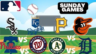 MLB Predictions Today 040724 FREE PICKS and Betting Tips [upl. by Akinehs]