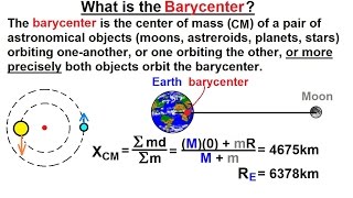 Astrophysics Binary Star System 6 of 40 What is the Barycenter [upl. by Iaka665]