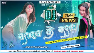 Balamuwa Ke Ballam  Latest Bhojpuri Viral Song 2024  Fully Edm Trance Mix  Dj Br Daijee [upl. by Odom984]