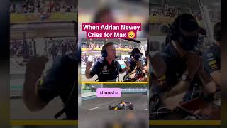 Adrian Newey Cries at Max Championship winning Moment shorts f1 abudhabigp [upl. by Penrod515]