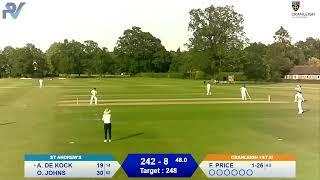 Cranleigh 1st XI vs St Andrews 1st XI [upl. by Lundquist361]