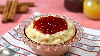 Rice Pudding  SlowCooked Creamy Rice Pudding Recipe [upl. by Neff]