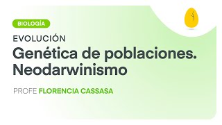 Genética de poblaciones Neodarwinismo  Biología  Evolución  V3  Egg Educación [upl. by Nilyram783]